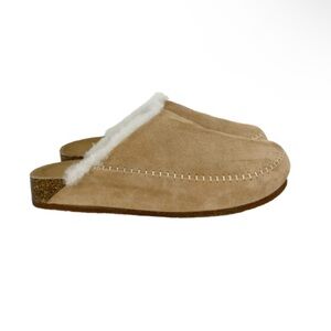Jenni Kayne Sherling Moc Clog Natural 39 (US 9)